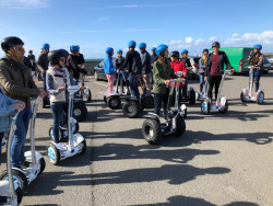 up to 30 segways