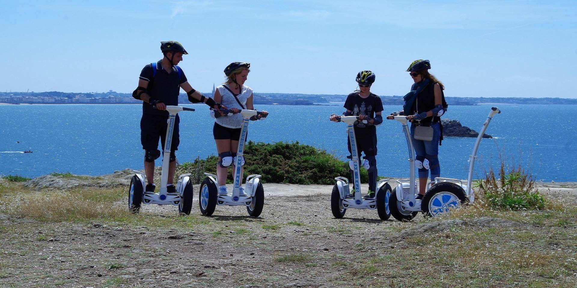 Gyropodes en famille